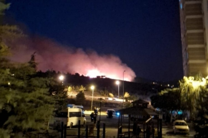 Bursa'daki yangın ciddi boyuta ulaştı! TOKİ'ler tahliye ediliyor