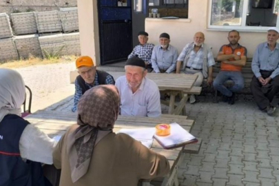 Bursalı çiftçiye yerinde bilgilendirme! İl Tarım Müdürlüğü sahada...