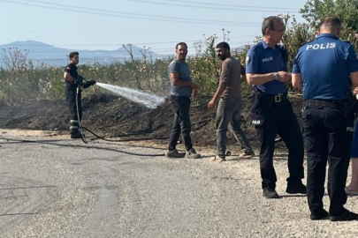 Bursa'da yangın çıkarıp kaçtı iddiası!