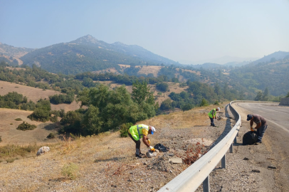 Büyükşehir’den yangın bölgelerinde çevre temizliği