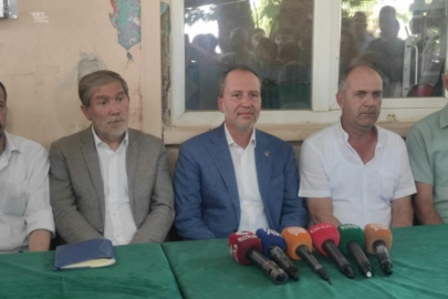 Fatih Erbakan Bursa'da yangın bölgesinde!