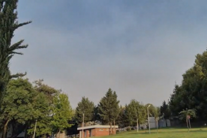 O ilçedeki yangın giderek büyüyor: Alevlerin görüntüsü Bursa'ya yayıldı...