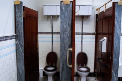 AVM tuvaletinde skandal olay!