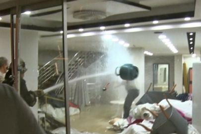 Mağazada aile dramı: Tazyikli su ile durduruldu!