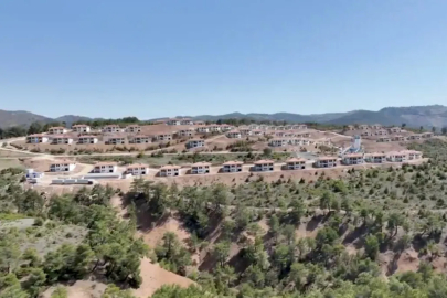 Murat Kurum paylaştı: İki katlı köy evleri tamamlandı