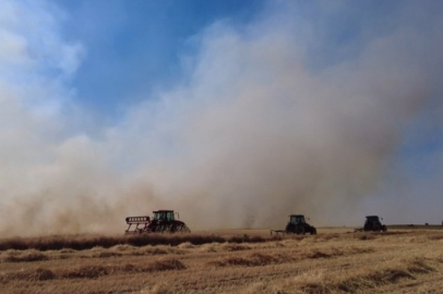 Nerede yangın orada köylüler!