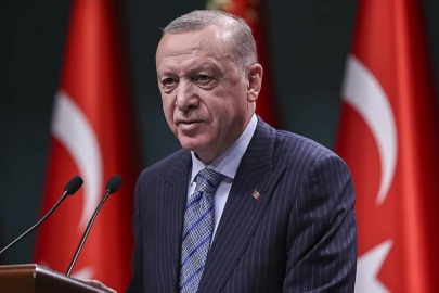 Cumhurbaşkanı Erdoğan Gabon Cumhurbaşkanı Brice Clotaire Oligui Nguema ile ortak basın toplantısında