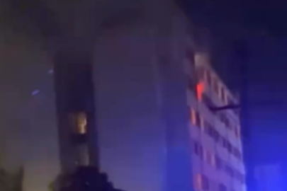 Bursa'da KYK yurdunda yangın çıktı!