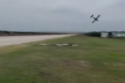 Bursalı pilotun kullandığı uçak düşmüştü: Yeni görüntüler ortaya çıktı!