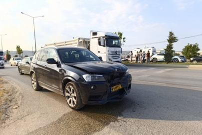Bursa'da trafik kazası: Ciple çarpışan araçtaki çift yaralandı...