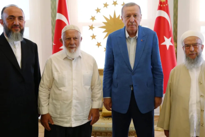Cumhurbaşkanı Erdoğan, İsmailağa cemaatini kabul etti