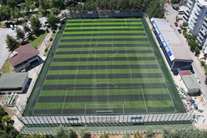 Fidyekızık Spor Tesisi’nin Zemini Yenilendi