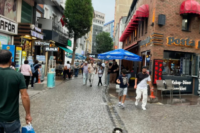 Eskişehir’de sağanak yağış etkili oldu