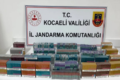 Gebze'de elektronik sigara ele geçirildi