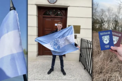 400 vatandaşla ülke kurdu: Kendi bayrağı, kabinesi, para birimi var