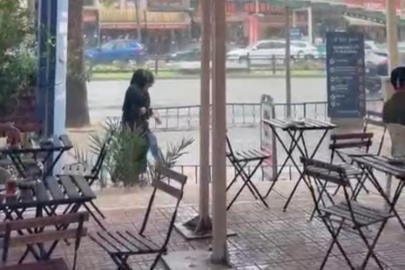 Bursa'da kısa süreli yağmur, serinletmeye yetti