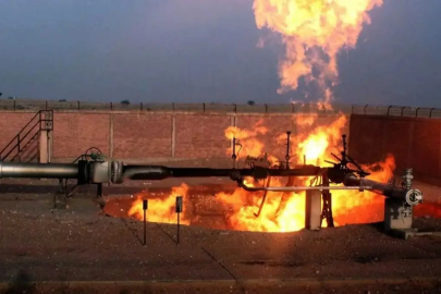 Suriye'de su için açılan kuyudan doğalgaz çıktı