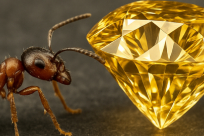 16 milyon yıldır saklanan karınca gün yüzüne çıktı!