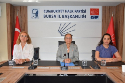 CHP Bursa'dan kadın cinayetlerine tepki! TBMM bile koruyamıyorsa...