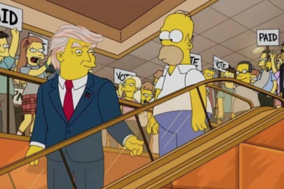 The Simpsons'tan yeni kehanet... Trump'ın ölüm tarihi mi verildi?