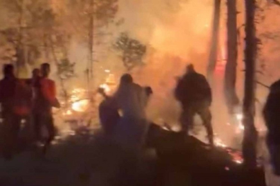 Yangına gönüllü giden 3 arkadaş o anları anlattı