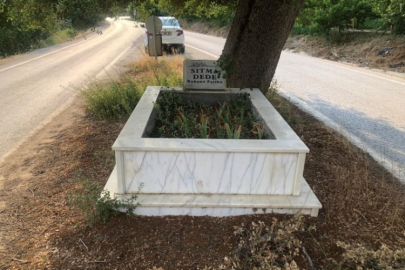 Bursa'da bir yolu bölen mezarın gizemli hikayesi!