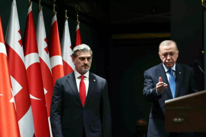 Cumhurbaşkanı Erdoğan: "Gürcistan ile yeni ticaret hedefimiz 5 milyar dolara emin adımlarla ilerliyoruz"