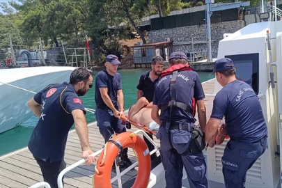 Fethiye Açıklarında Gezi Teknesinde Yaralanma Olayı