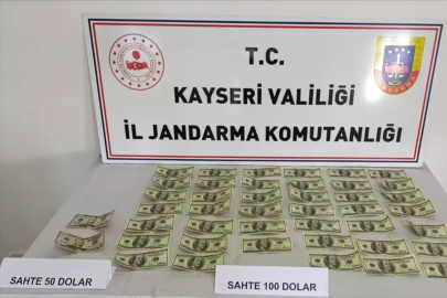 Kayseri'de 4 Bin 200 Dolar Değerinde Sahte Banknot Ele Geçirildi