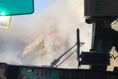 Mersin'de Orman Yangınları: 1864 Kişi Tahliye Edildi