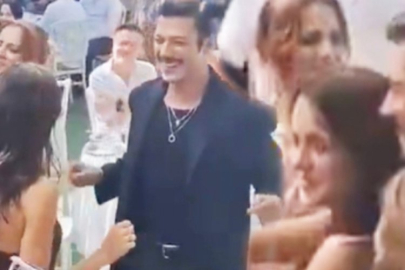 Hafsanur Sancaktutan ve Kubilay Aka nişanda karşılıklı oynadı