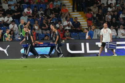 Leo Duarte, sakatlanarak oyuna devam edemedi