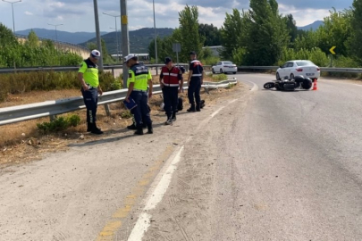 Bursa'da motosiklet kazası! Kızı hayatını kaybetti, baba ağır yaralı...