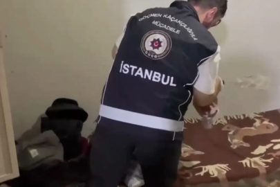 İstanbul'da kaçak göçmen operasyonu