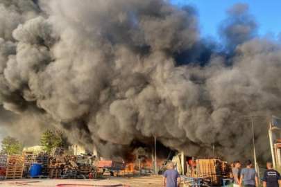 Antalya'da korkutan yangın!