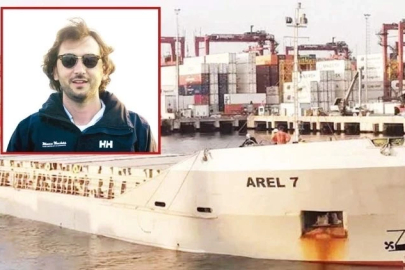 Yukay’ın teknesine çarpan gemide mangala dalıp dümeni boş bırakmışlar