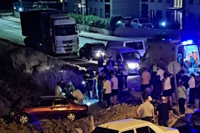 Bursa'da damadının aracıyla kaçarken tarlaya uçtu!