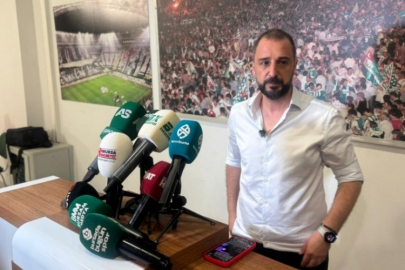 Bursaspor Teknik Direktörü Çağlayan'dan önemli açıklamalar: Haber gönderiyorlar