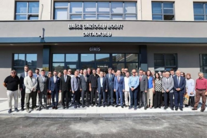 Vali Erol Ayyıldız'dan inşaatı tamamlanan Bosut Ortaokulu'na Ziyaret