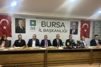 İYİ Parti Bursa heyeti sahaya iniyor