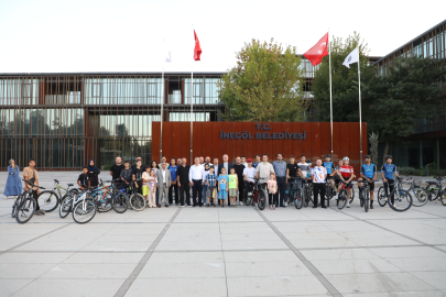 İnegöl’de Zaferden Kurtuluşa Bisiklet Turu Düzenlendi