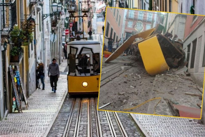 Portekiz'de katliam gibi kaza! Turistik füniküler binaya girdi: En az 15 ölü