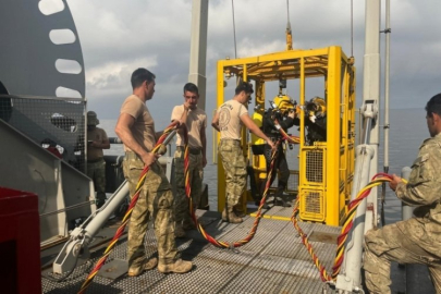 Halit Yukay'ın naaşı denizin metrelerce altından işte böyle çıkarıldı!