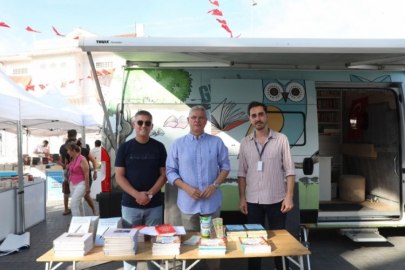 Nilüfer Belediyesi Gezici Kütüphane 7. Mudanya Kitap Fuarı'nda