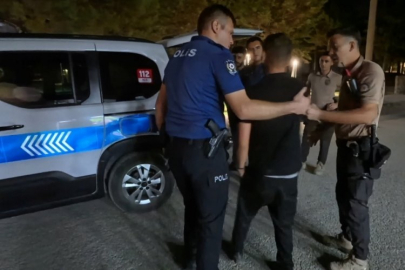 Polis ve bekçilerin alkollü şahıslarla imtihanı karakolda bitti