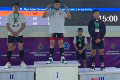 Milli halterci Adem Algül, Türkiye rekoru kırdı