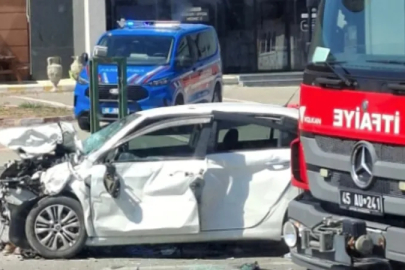 Manisa'da patlayan lastik faciaya yol açtı: 1 ölü, 3 yaralı