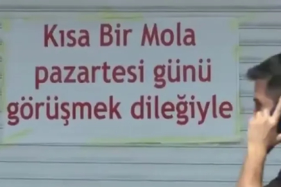 Kırşehir'de "Kısa bir mola" diyen kuyumcu vurgun yaptı