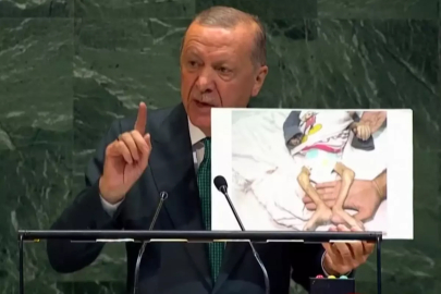 Cumhurbaşkanı Erdoğan'ın BM kürsüsünde gözlerinin dolduğu an: İçim yanıyor