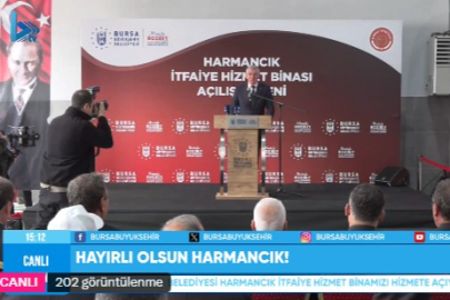 Harmancık İtfaiye Hizmet Binası Hizmete Açılıyor